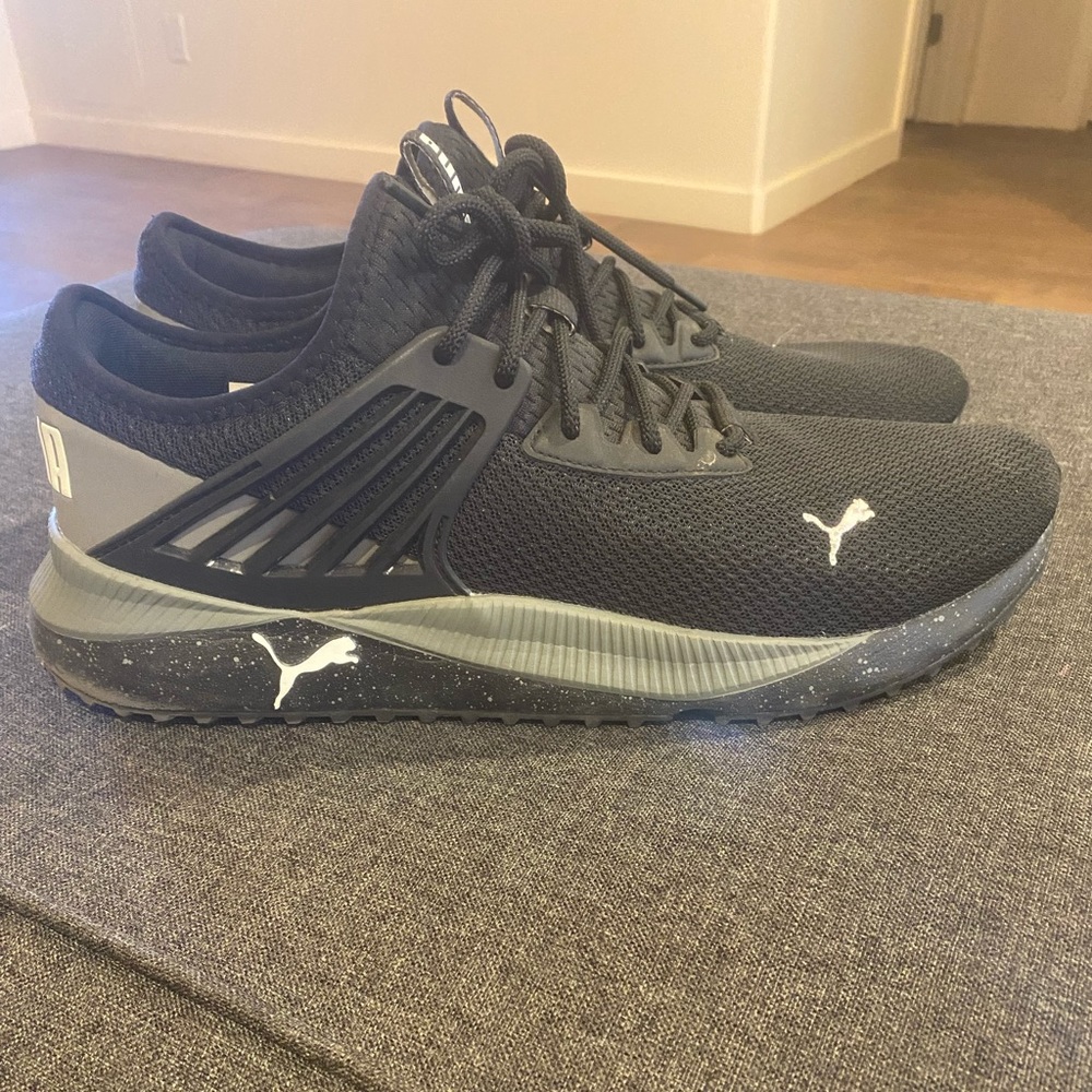 PUMA Men’s Shoes Black & Green